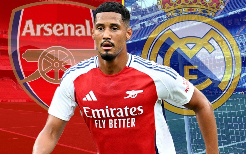 Real Madrid đề xuất đổi ngôi sao lấy William Saliba của Arsenal