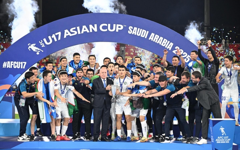 U17 Uzbekistan vô địch châu Á không thể tuyệt đối hơn