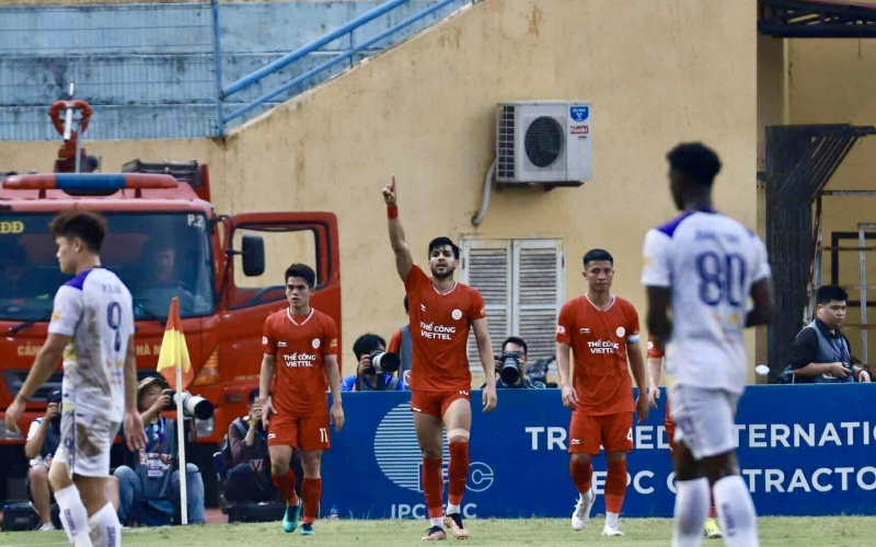 Trực tiếp Hà Nội FC 1-2 Thể Công Viettel: Rút ngắn tỷ số
