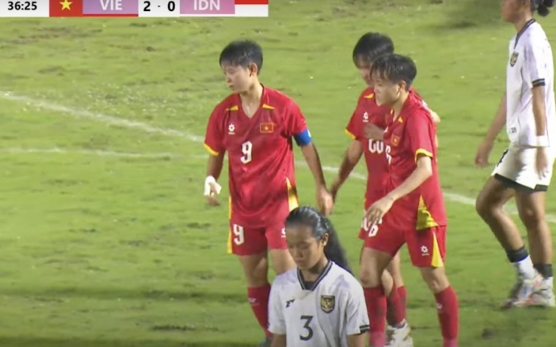 Trực tiếp U19 Việt Nam 2-0 Indonesia: Nhân đôi cách biệt