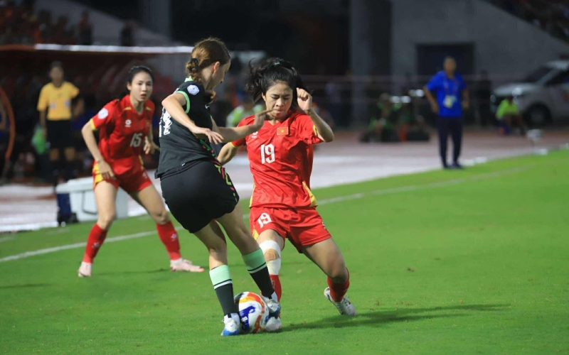 Trực tiếp nữ Việt Nam 0-2 nữ Australia: Quá khó