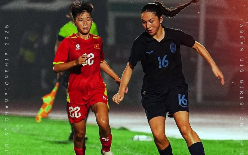 Việt Nam thắng đậm Campuchia 5-0 ở giải Đông Nam Á