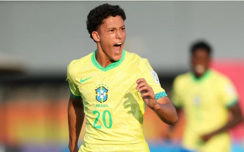 Trực tiếp U17 Brazil 1-0 U17 Indonesia: Mở tỷ số sớm