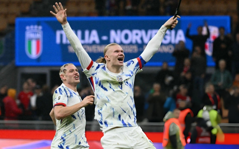 Hủy diệt Ý, Na Uy chính thức giành vé dự World Cup