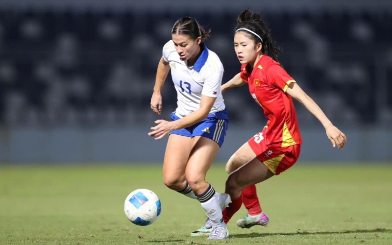 Trực tiếp nữ Việt Nam vs Philippines, 19h30 hôm nay 17/12