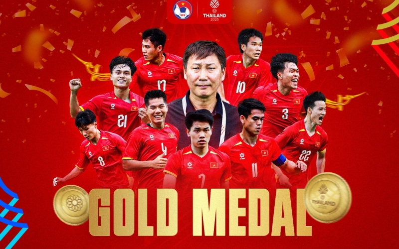 Thủ tướng gửi thư chúc mừng Đội tuyển bóng đá nam U22 và Đội tuyển nữ Futsal quốc gia Việt Nam giành Huy chương Vàng SEA Games 33