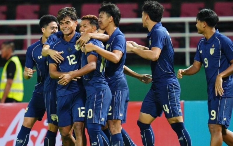 Bảng D VCK U23 Châu Á: U23 Thái Lan vượt chông gai!