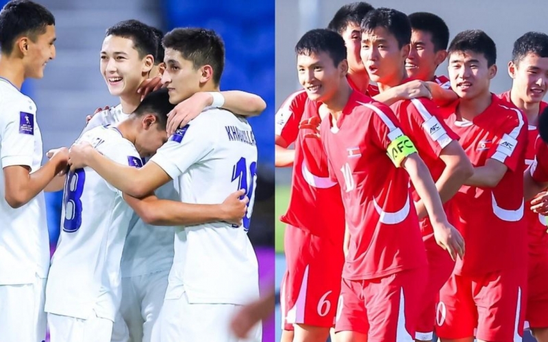 AFC đưa ra dự đoán về trận U17 Uzbekistan vs Triều Tiên