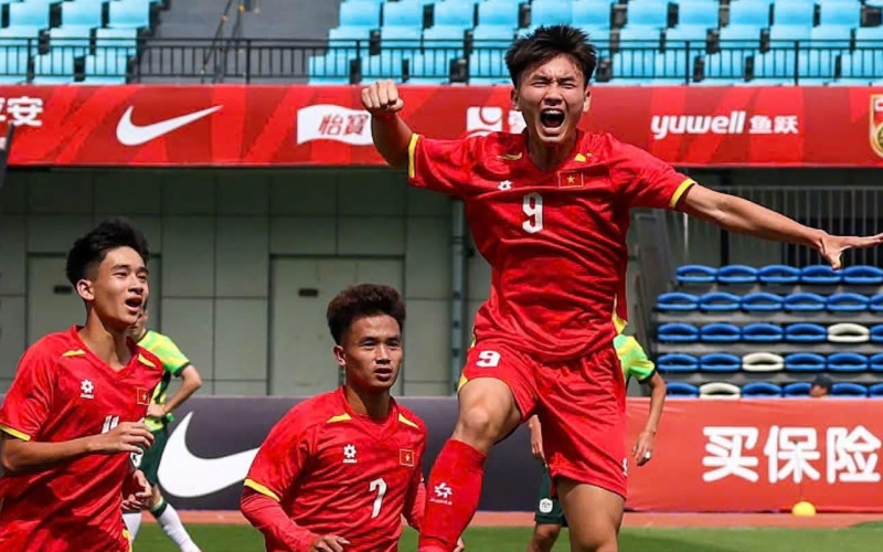 U16 Việt Nam thắng trận đầu tiên ở Trung Quốc