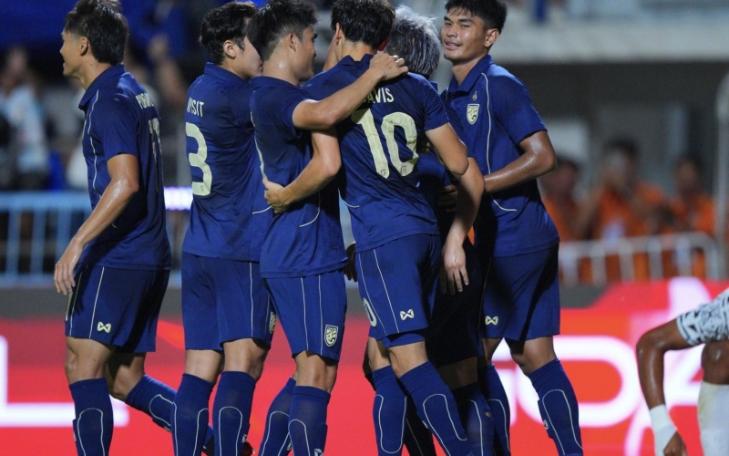 Trực tiếp Thái Lan 2-0 Fiji: Áp đảo hoàn toàn