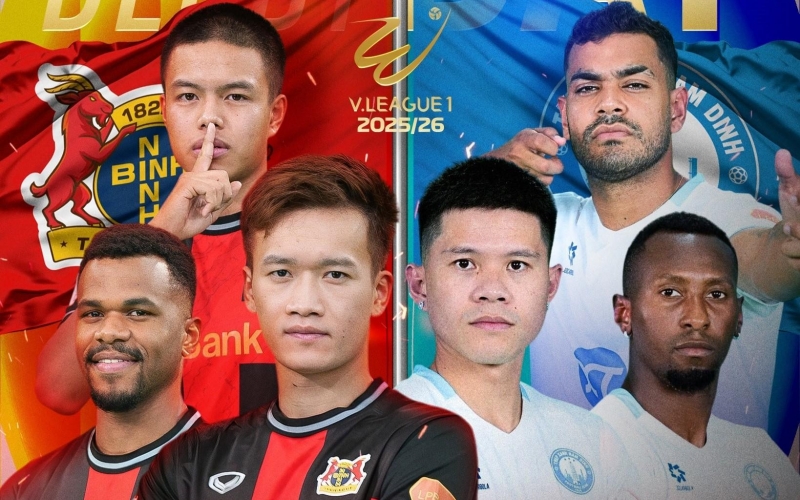 Trực tiếp Ninh Bình 0-0 Nam Định: Đội hình mạnh nhất