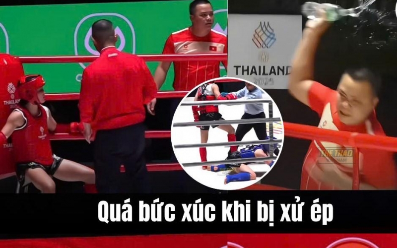 HLV Việt Nam ném chai nước, dắt học trò bỏ trận đấu vì nghi bị xử ép