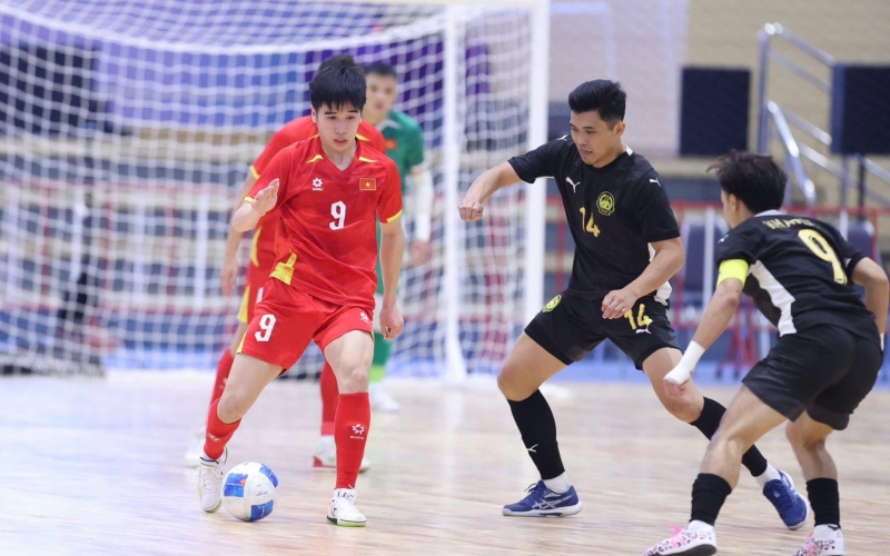 Trực tiếp futsal Việt Nam 0-0 Indonesia: Giằng co quyết liệt