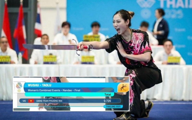 Hot girl Wushu tạo cú hích cho Việt Nam ở SEA Games