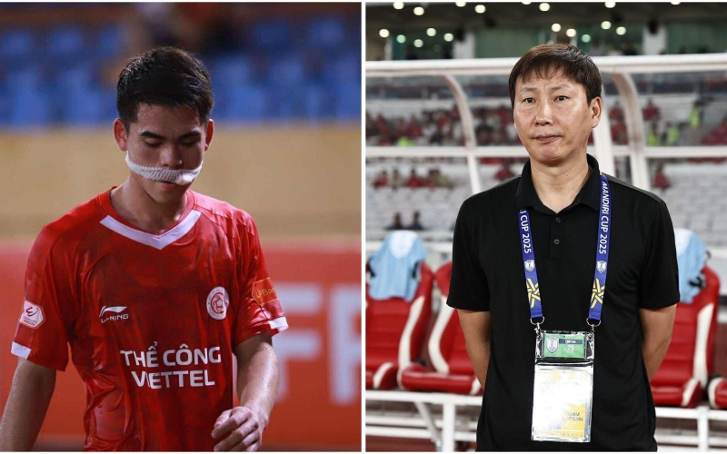 Đội trưởng U23 Việt Nam chấn thương, phải rời sân để cấp cứu