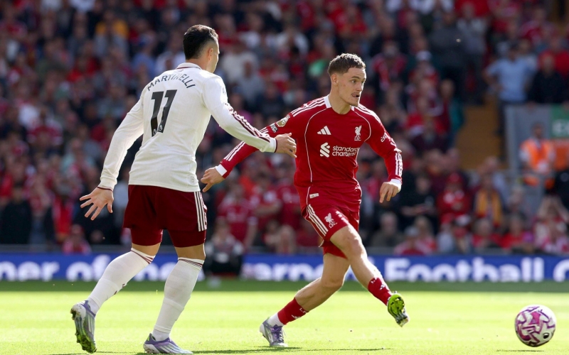 Trực tiếp Liverpool 0-0 Arsenal: Đôi công hấp dẫn