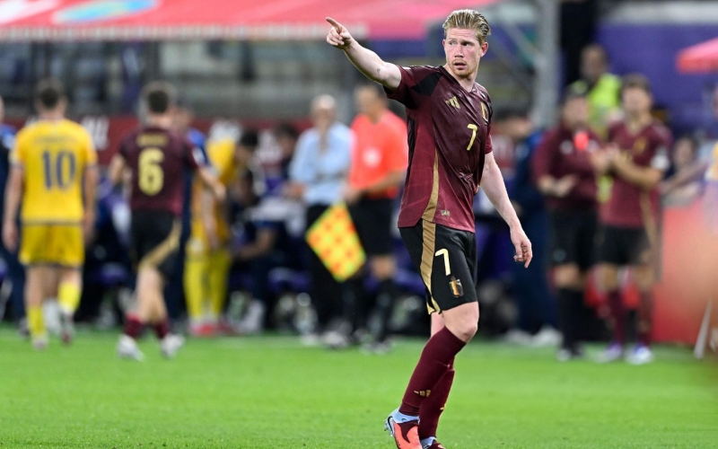 De Bruyne nhận điểm 10 tròn trĩnh tại VL World Cup
