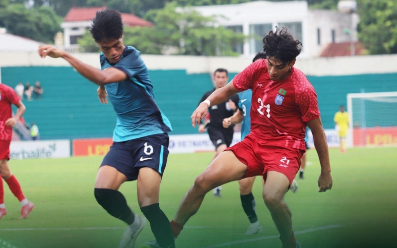 U23 Singapore thua bạc nhược ở trận cuối VL châu Á