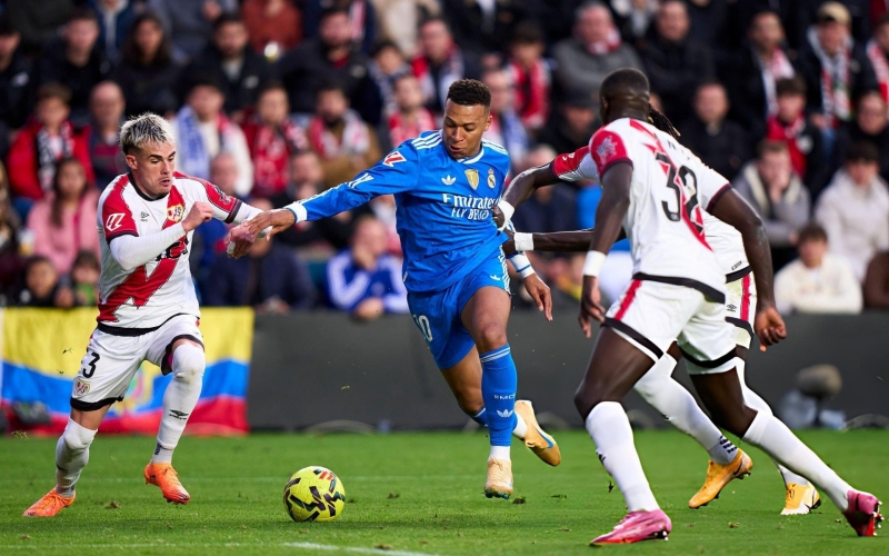 Real hòa thất vọng không bàn thắng trước Vallecano