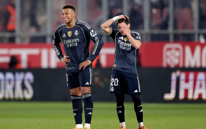 Hòa Girona, Real mất ngôi đầu La Liga vào tay Barca