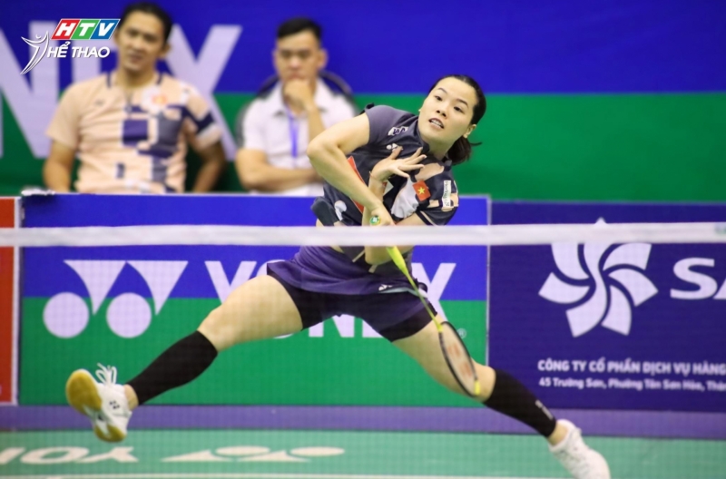 Hạ tay vợt Thái Lan, Nguyễn Thùy Linh thẳng tiến bán kết Vietnam Open 2025