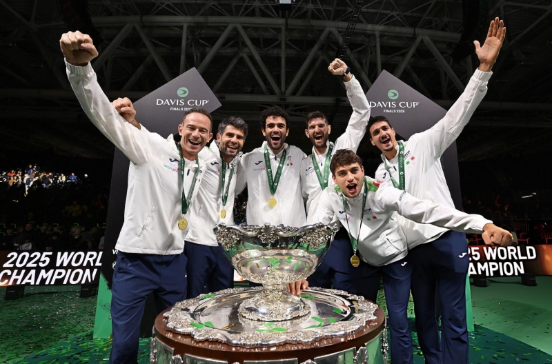 Ý năm thứ 3 liên tiếp vô địch Davis Cup