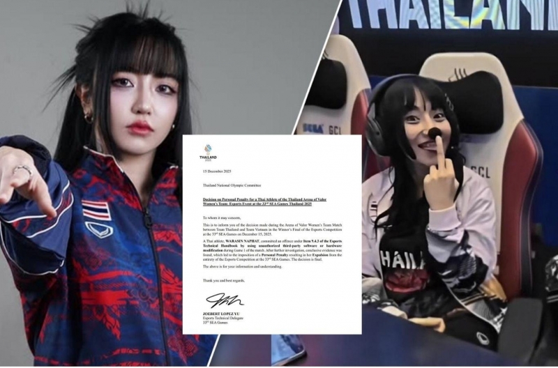 CHÍNH THỨC: VĐV Thái Lan bị cấm thi đấu vì gian lận tại SEA Games 33