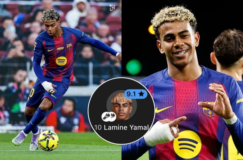 Yamal bừng sáng ngay ngày tái xuất