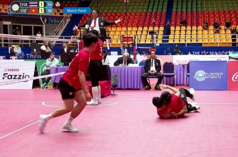 Đánh bại chủ nhà Thái Lan, Cầu mây Việt Nam vào chung kết SEA Games 33
