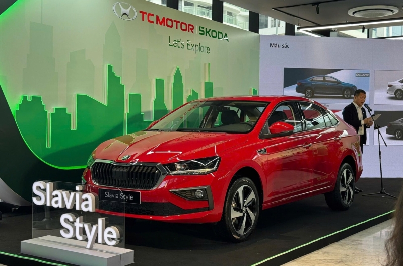 Skoda Slavia chính thức cập bến Việt Nam: Đối thủ mới của Vios, City, giá ưu đãi từ 421 triệu đồng