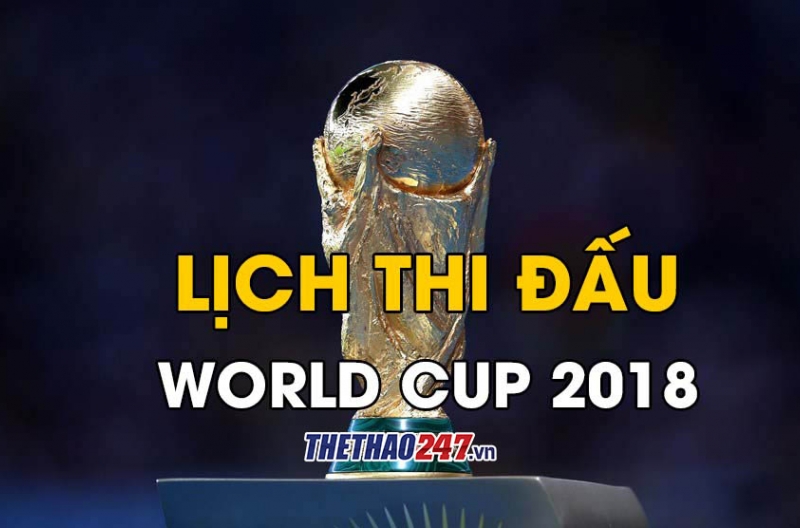 Lịch thi đấu bóng đá bảng D World Cup 2018, Lịch thi đấu WC