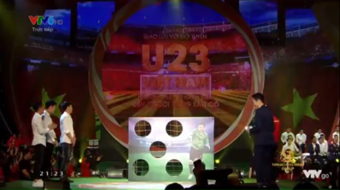 Màn sút pen hài hước U23 Việt Nam vs Team Nghệ sỹ VTV