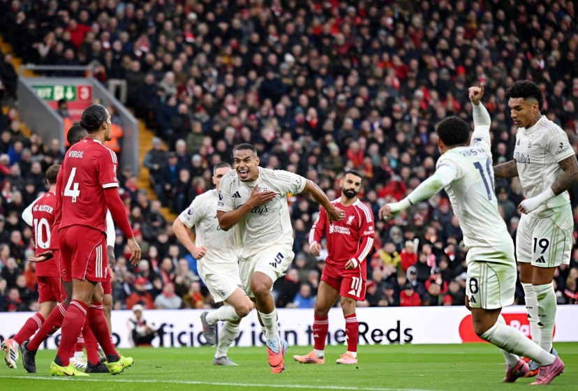Trực tiếp Liverpool 0-1 Nottingham Forest: Địa chấn đã đến