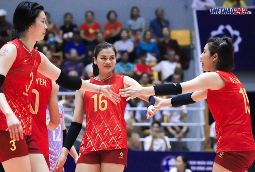 Bóng chuyền nữ Việt Nam lần thứ 3 liên tiếp vô địch AVC Nations Cup