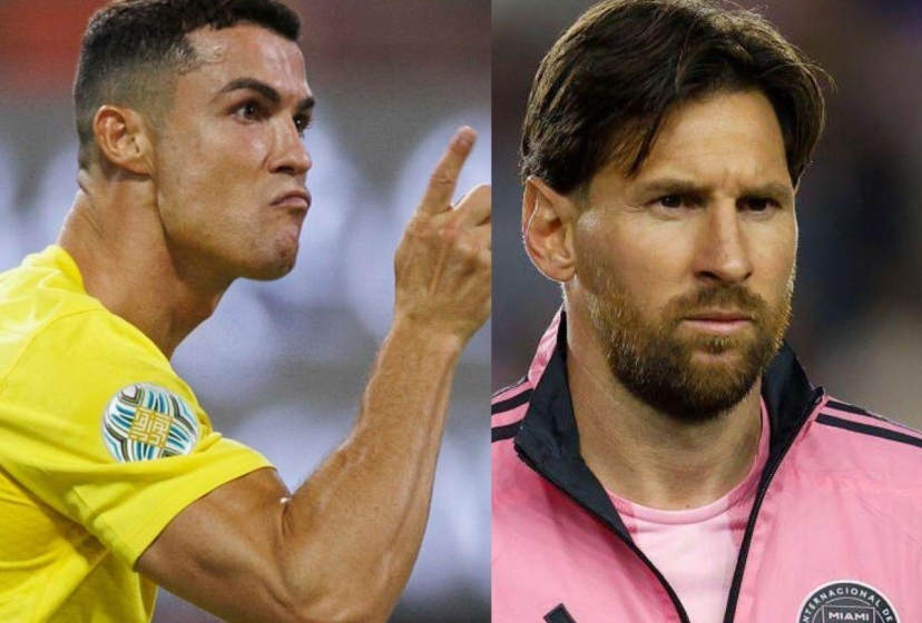 Ronaldo liên tục cho Messi 'hít khói'