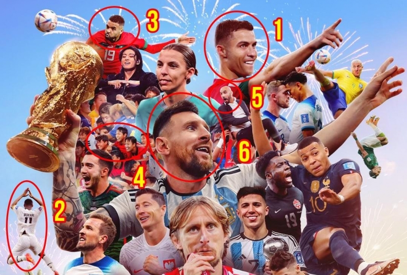 Ronaldo tiếp tục bị FIFA 'chơi khăm' ở poster mới