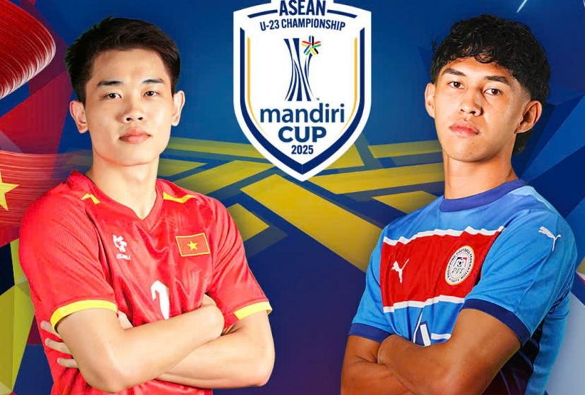 Trực tiếp U23 Việt Nam vs U23 Philippines,16h00 hôm nay 25/7