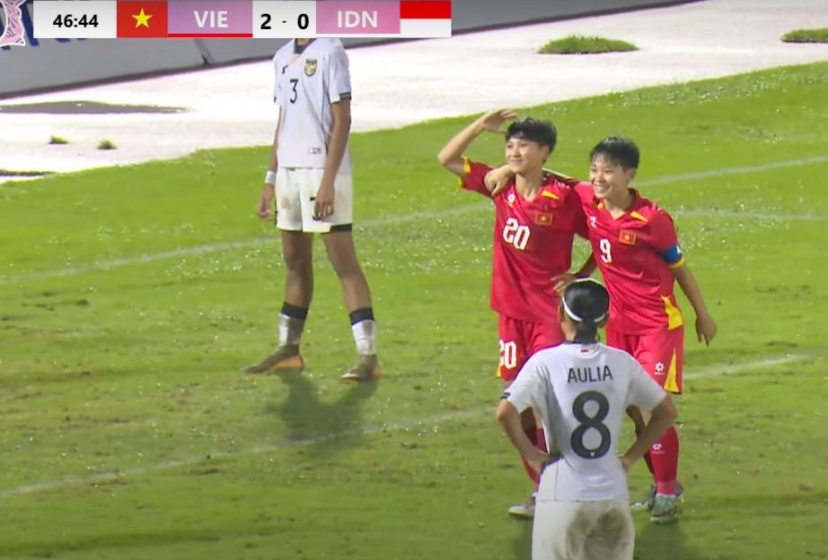 Trực tiếp U19 Việt Nam 4-0 Indonesia: Quá áp đảo