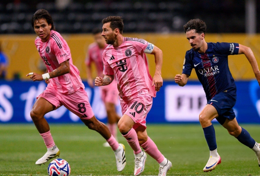 Messi mờ nhạt, Inter Miami bị PSG vùi dập 4 bàn không gỡ