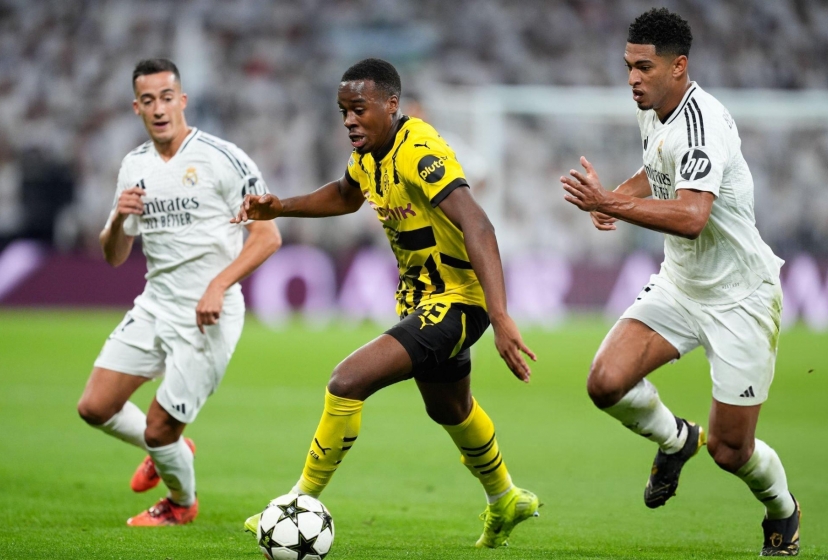 Trực tiếp Real Madrid 0-0 Dortmund: Nhập cuộc hứng khởi