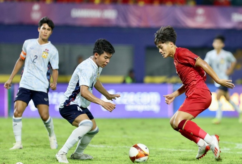 Trực tiếp U23 Việt Nam 0-0 U23 Lào: Nhập cuộc hứng khởi