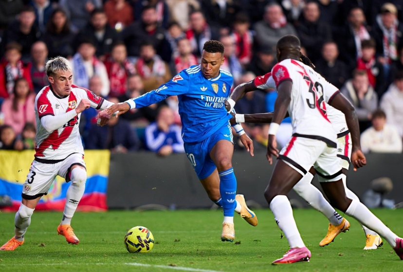 Real hòa thất vọng không bàn thắng trước Vallecano