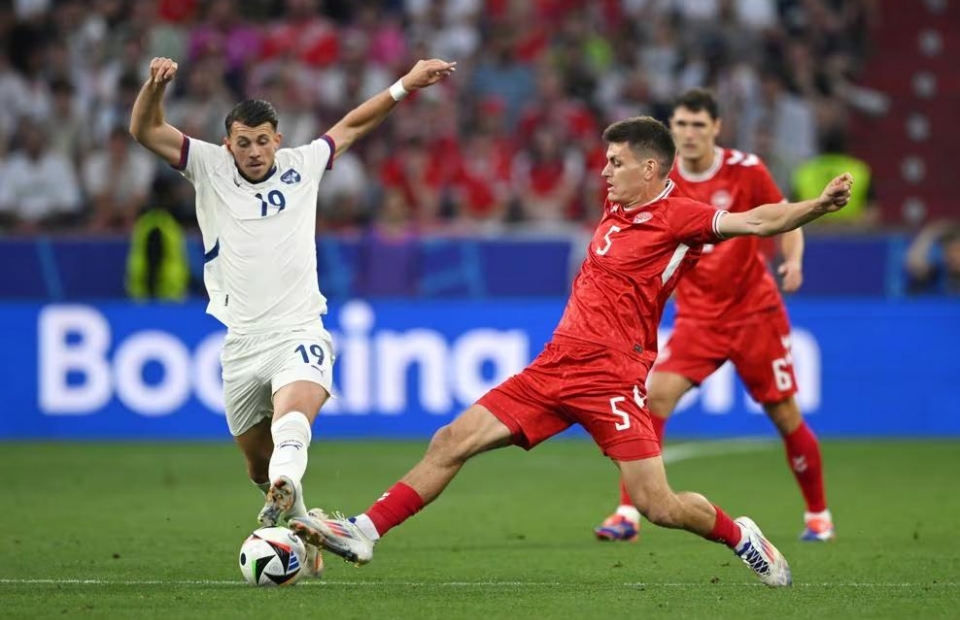 Đan Mạch hòa thất vọng Serbia ở lượt cuối bảng C Euro 2024