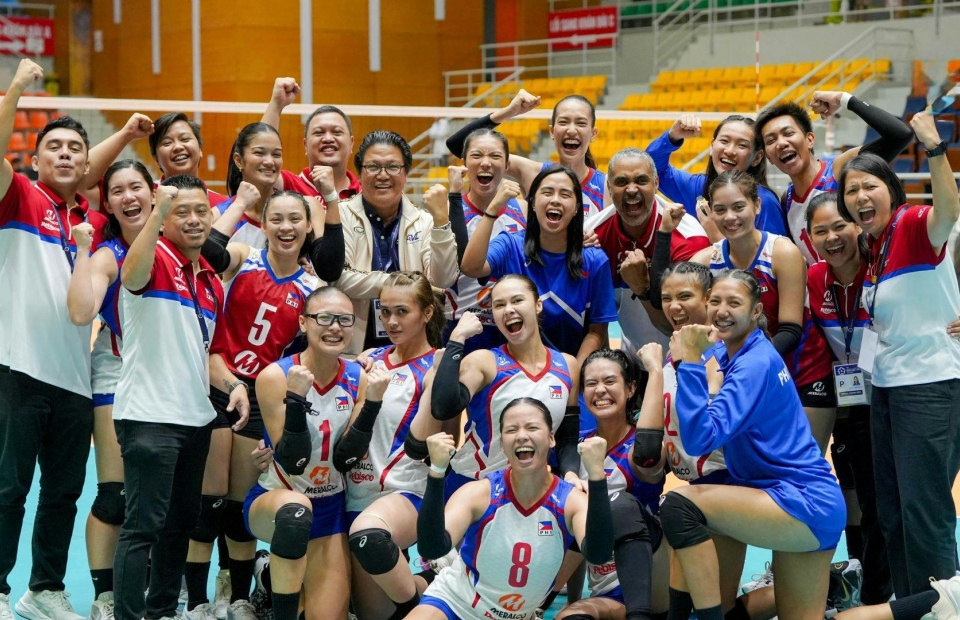 Bóng chuyền nữ Philippines quyết tâm tạo địa chấn tại SEA Games 33