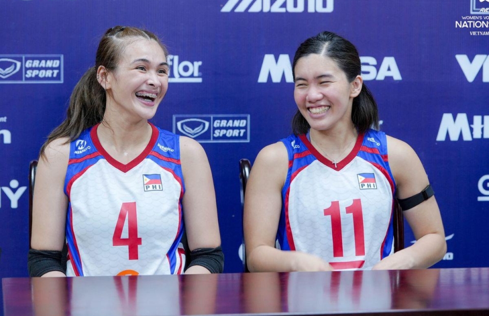 Bóng chuyền nữ Philippines chốt quân số chuẩn bị cho SEA Games 33