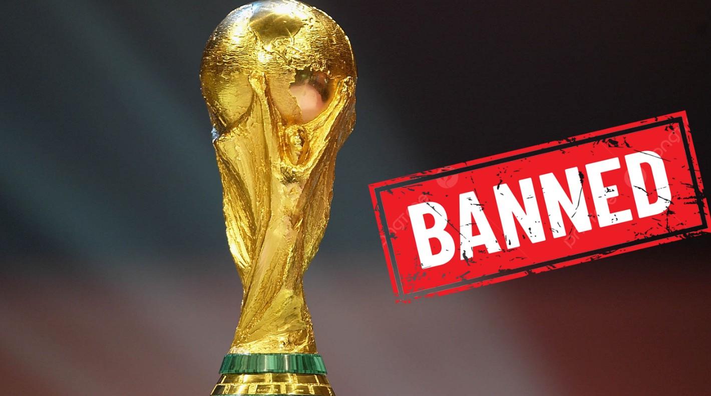 Tám quốc gia bị FIFA 'cấm' tham dự World Cup