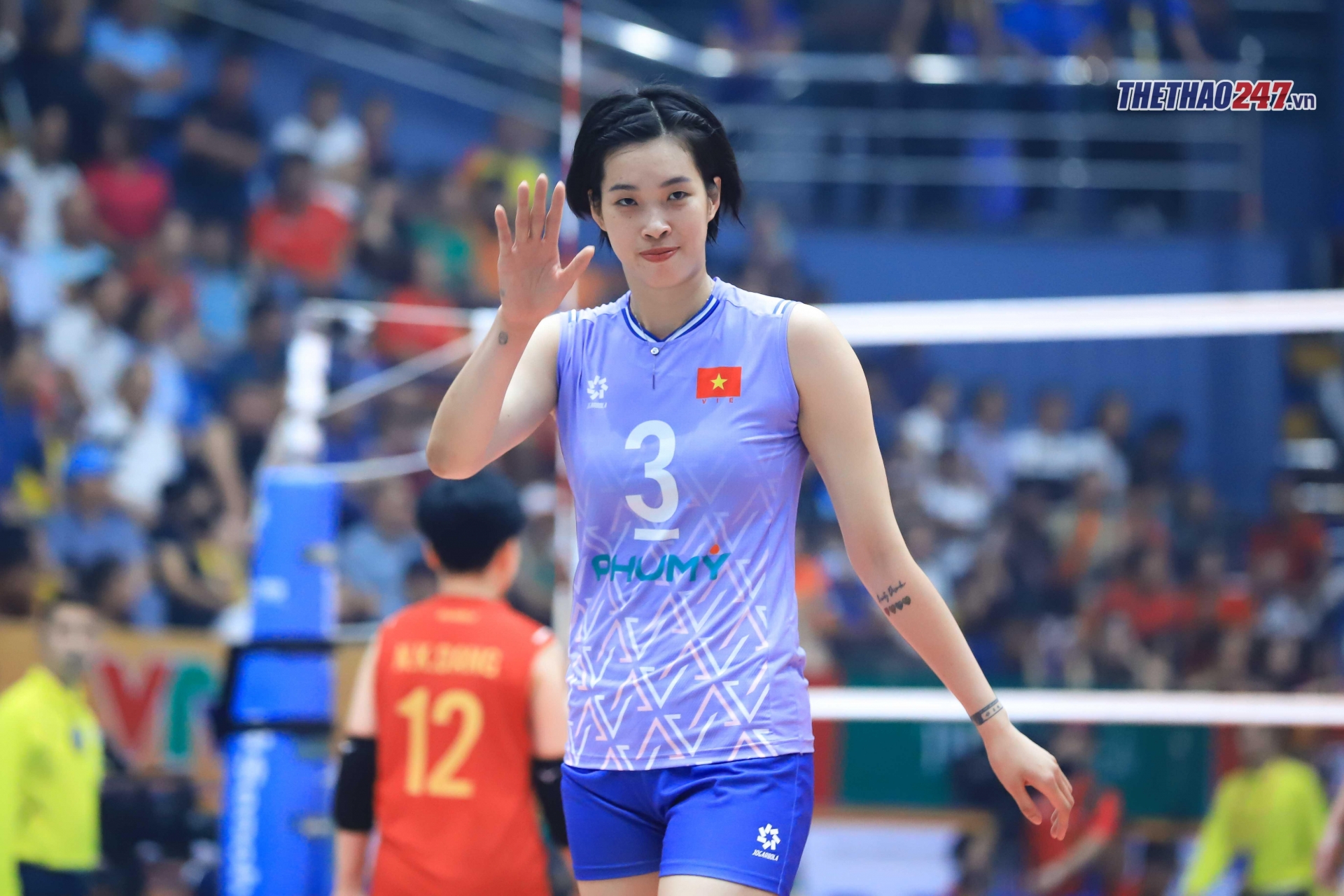 Bóng chuyền nữ Việt Nam thắng đậm trận ra quân VTV Cup 2025