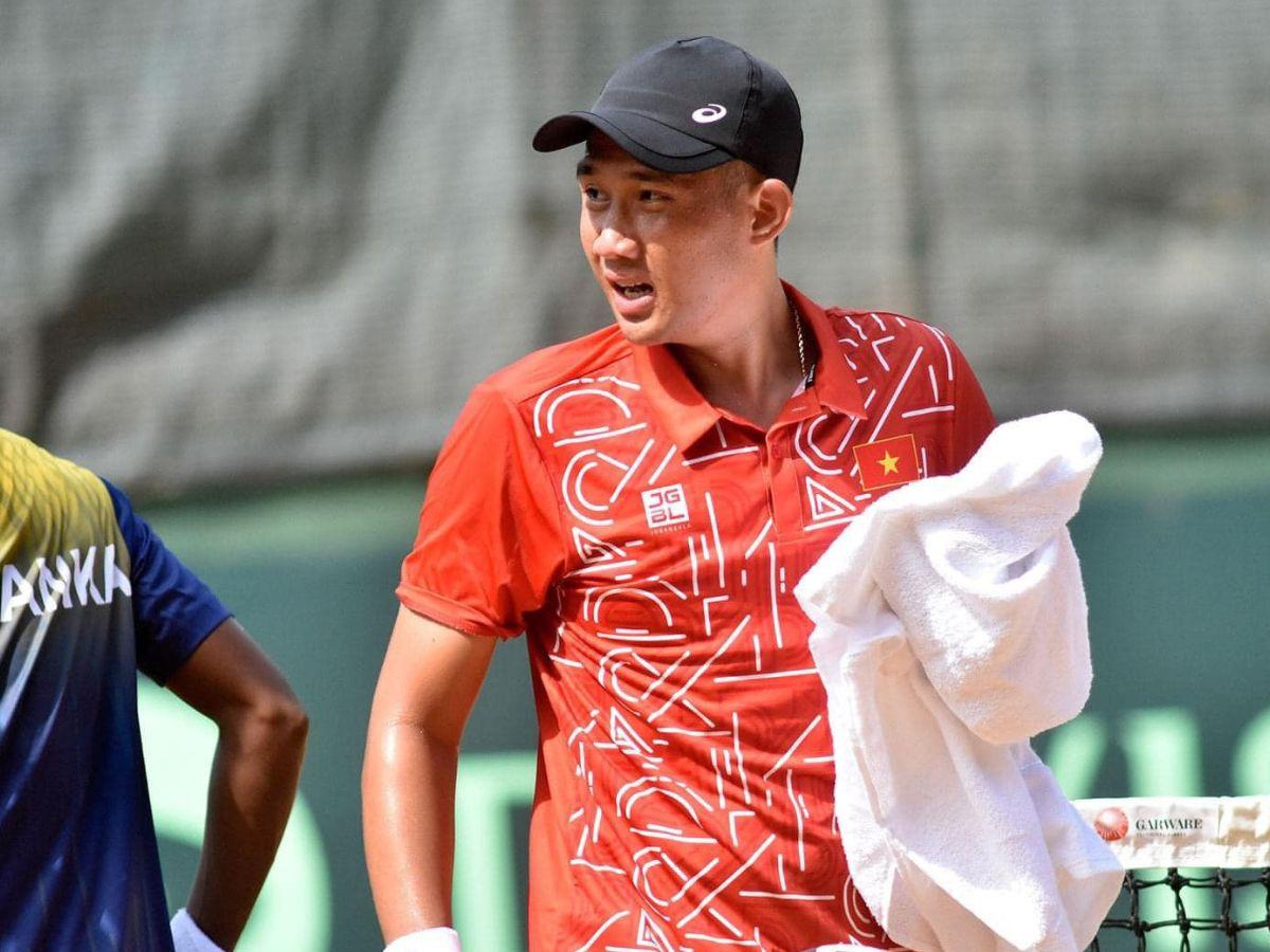 Trực tiếp tennis Việt Nam 0-0 Thái Lan: Văn Phương gặp khó