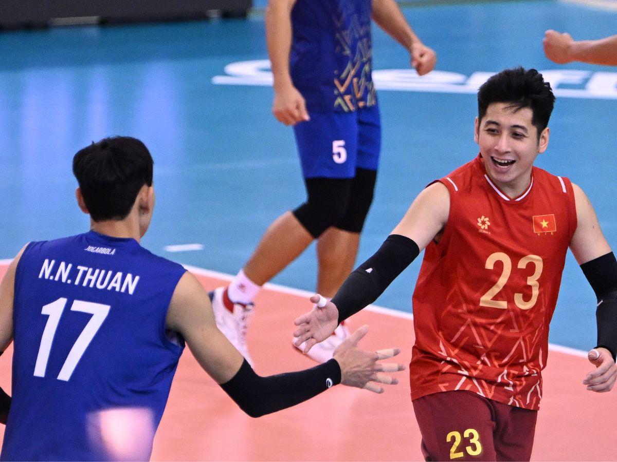 Bóng chuyền nam Việt Nam mở màn chặng 2 SEA V.League 2025 thuận lợi