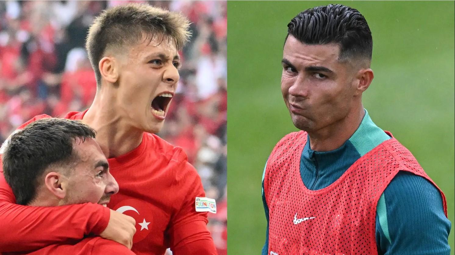 Không thể ghi bàn, Ronaldo bị Arda Guler vượt mặt tại Euro 2024 489590